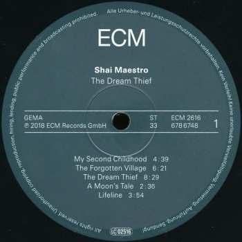 LP Shai Maestro: The Dream Thief
