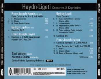 CD Nicholas Collon: Haydn-Ligeti: Concertos & Capriccios