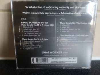 2CD Shai Wosner: Schubert Piano Sonatas D845, D894, D958, D960