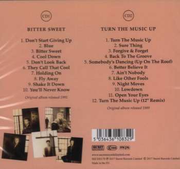 2CD Shakatak: Bitter Sweet / Turn The Music Up