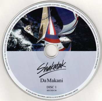 2CD Shakatak: Da Makani / Niteflite