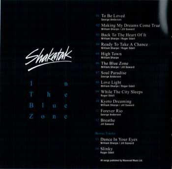 CD Shakatak: In The Blue Zone