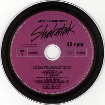 2CD Shakatak: More 12 Inch Mixes
