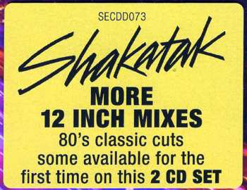 2CD Shakatak: More 12 Inch Mixes