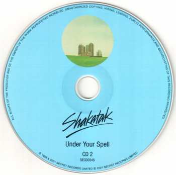 2CD Shakatak: View From The City / Under Your Spell