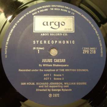 3LP/Doos William Shakespeare: Julius Caesar