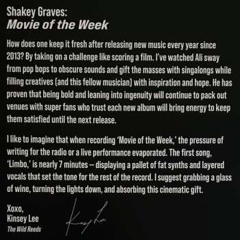 LP Shakey Graves: Movie Of The Week