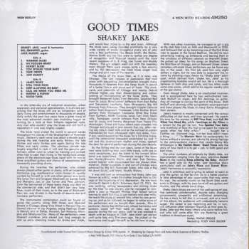 LP Shakey Jake: Good Times