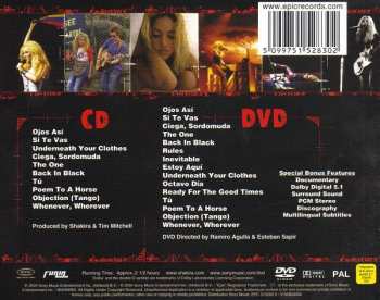 CD/DVD Shakira: Live & Off The Record