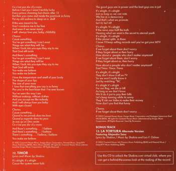 CD Shakira: Oral Fixation Vol. 2