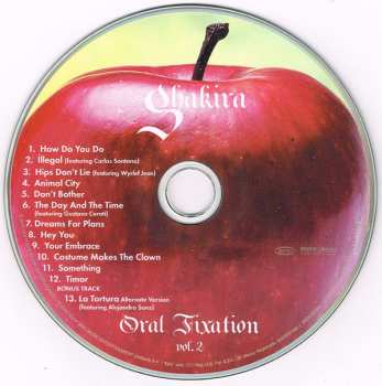 CD Shakira: Oral Fixation Vol. 2