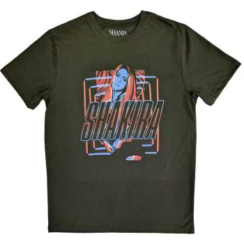 Merch Shakira: T-shirt Squares And Logo Shakira