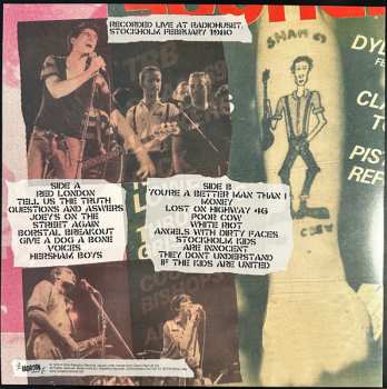 LP Sham 69: Skinheads Are Magic Live At RadioHuset Stockholm February 1980 CLR | LTD