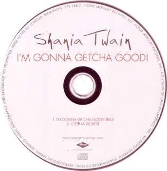 CD Shania Twain: I'm Gonna Getcha Good!