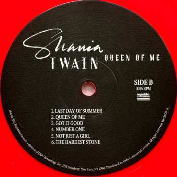 LP Shania Twain: Queen Of Me CLR | LTD