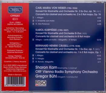 CD Carl Maria von Weber: Weber – Kurpiński – Crusell