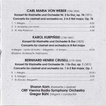 CD Carl Maria von Weber: Weber – Kurpiński – Crusell