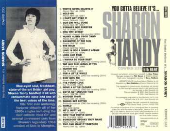 CD Sharon Tandy: You Gotta Believe It's... Sharon Tandy