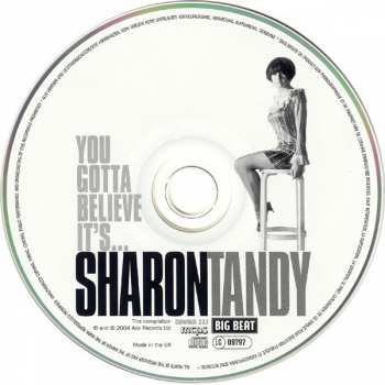 CD Sharon Tandy: You Gotta Believe It's... Sharon Tandy