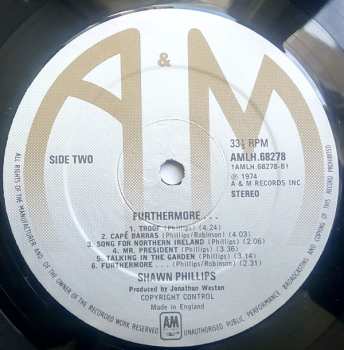 LP Shawn Phillips: Furthermore