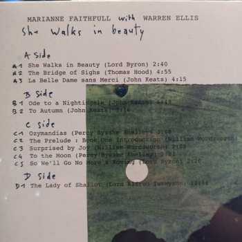 2LP Marianne Faithfull: She Walks In Beauty