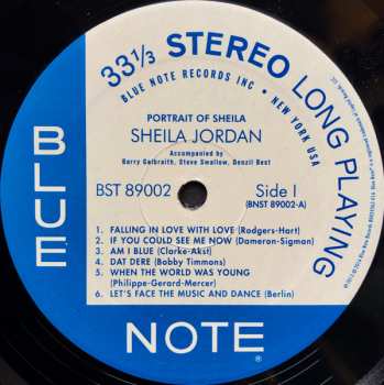LP Sheila Jordan: Portrait Of Sheila
