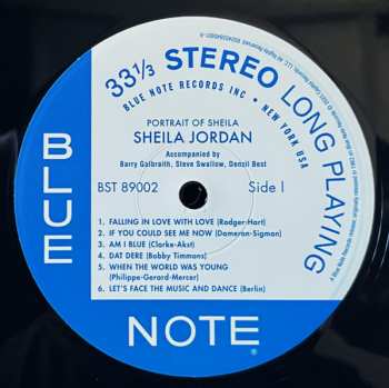 LP Sheila Jordan: Portrait Of Sheila