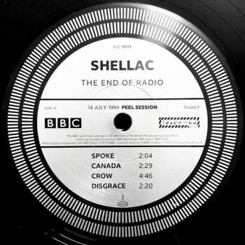 2LP Shellac: The End Of Radio (14 July 1994 Peel Session / 1 December 2004 Peel Session)