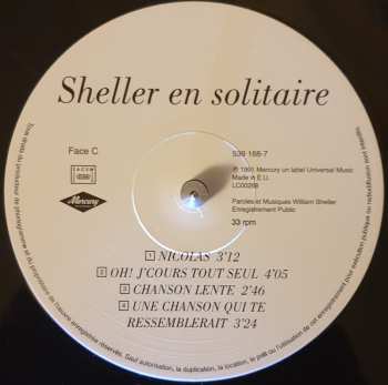 2LP William Sheller: Sheller En Solitaire