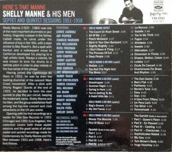 3CD/Doos Shelly Manne & His Men: Here's That Manne