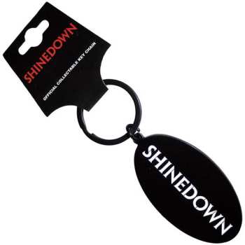 Merch Shinedown: Sleutelhanger Text Logo Shinedown