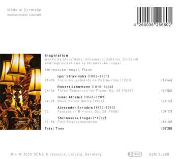 CD Shinnosuke Inugai: Inspiration