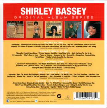 5CD/Doos Shirley Bassey: Original Album Series