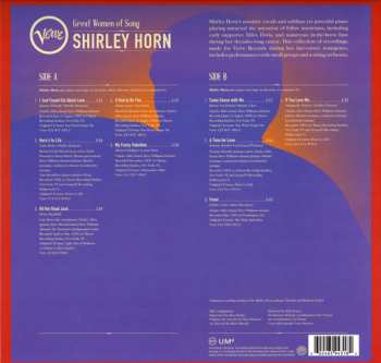 LP Shirley Horn: Great Women Of Song: Shirley Horn