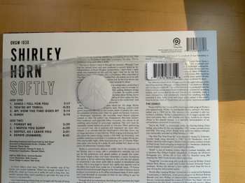 LP Shirley Horn Trio: Softly