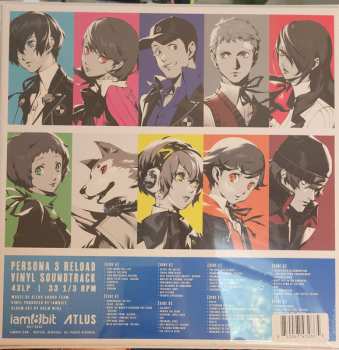 4LP Shoji Meguro: Persona 3 Reload Original Soundtrack CLR