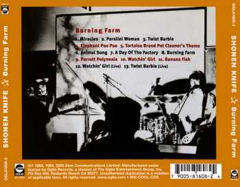 CD Shonen Knife: Burning Farm