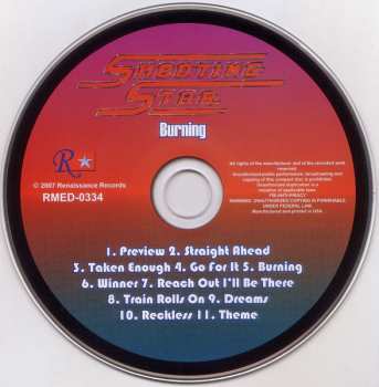 CD Shooting Star: Burning
