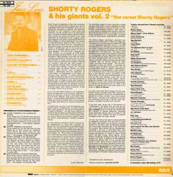 LP Shorty Rogers And His Giants: Shorty Rogers And His Giants Vol 2 "The Rarest"