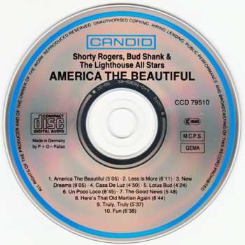 CD Bud Shank: America The Beautiful