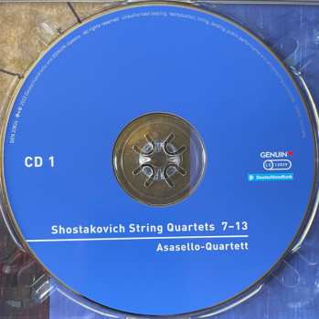 2CD Dmitri Shostakovich: String Quartets 7 - 13 