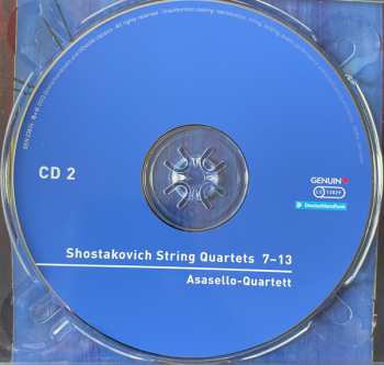 2CD Dmitri Shostakovich: String Quartets 7 - 13 