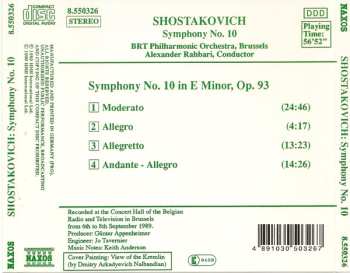 CD Dmitri Shostakovich: Symphony No. 10