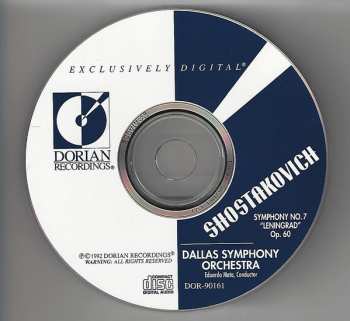 CD Dmitri Shostakovich: Symphony No. 7 "Leningrad", Op.60