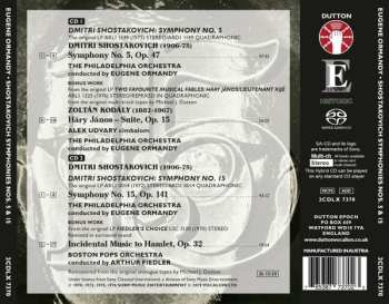 2SACD Dmitri Shostakovich: Symphonies Nos. 5 & 15