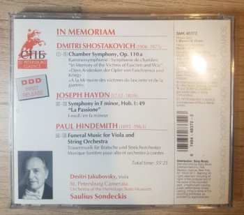CD Paul Hindemith: In Memoriam