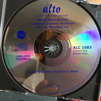 CD The London Symphony Orchestra: Symphony No. 10 In E Minor