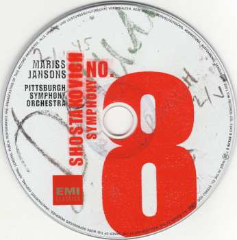CD Dmitri Shostakovich: Symphony No. 8