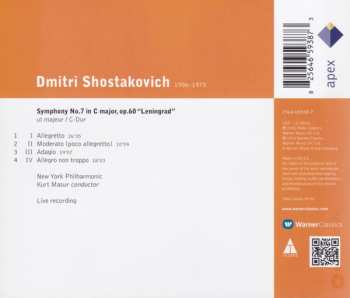 CD Dmitri Shostakovich: Symphony No. 7 "Leningrad"