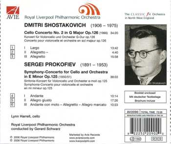 CD Sergei Prokofiev: Cello Concerto No. 2, Symphony-Concerto